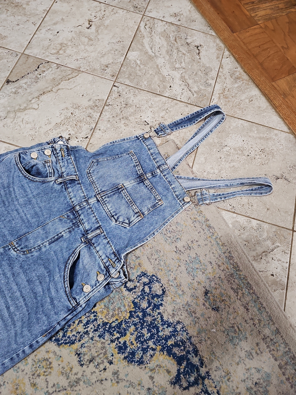 We The Free Denim Overall Size S - Picture 4 of 8